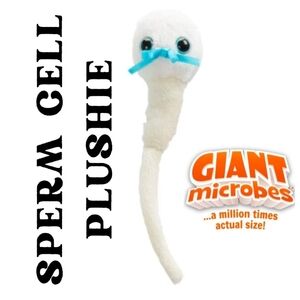 Giant Microbes Sperm Cell Plushie